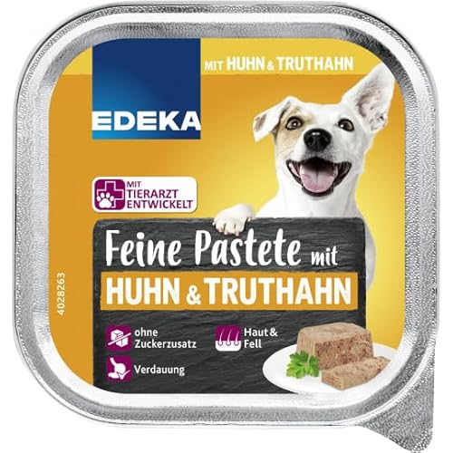 EDEKA Feine Pastete mit Huhn & Truthan 150G (22 * 150g) von Generic