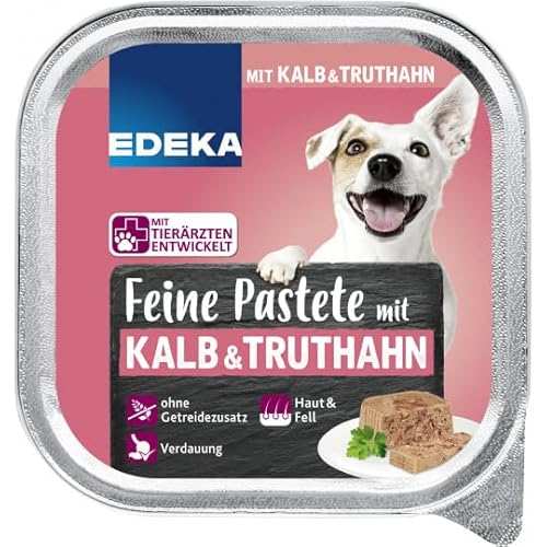 EDEKA Feine Pastete mit Kalb & Truthahn 150G(22 * 150g) von Generic