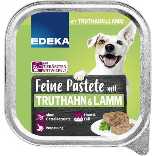 EDEKA Feine Pastete mit Truthahn & Lamm 150G(22 * 150g) von Generic