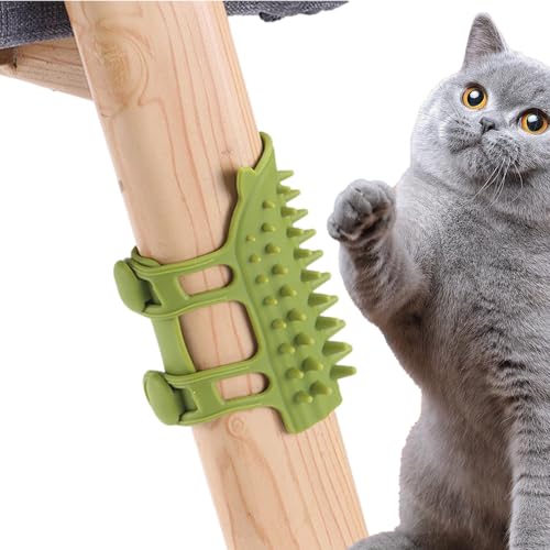 Eckbürste für Katzen, Ecke für Katzen, verstellbare Silikonbürste für Wandecke für Massage, tragbare Massagebürste für Hunde, Kätzchen, Welpen, Gesicht Eckbürste für Katzen, Ecke für Katzen, verstellbare Silikonbürste für Wandecke für Massage, tragbare Massagebürste für Hunde, Kätzchen, Welpen, Gesicht von Generic