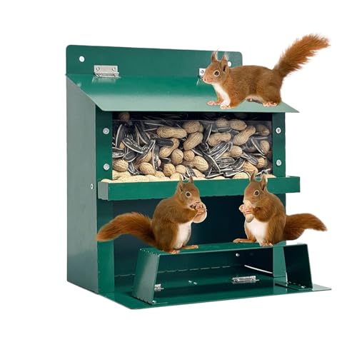 Eichhörnchen Picknicktisch,Outdoor-Tierfutterhaus - Wetterfeste Dekoration Für Naturbeobachtung Und Tiernahrung Im Garten Oder Park, Geeignet Für Eichhörnchen Vögel Und Wildtiere Eichhörnchen Picknicktisch,Outdoor-Tierfutterhaus - Wetterfeste Dekoration Für Naturbeobachtung Und Tiernahrung Im Garten Oder Park, Geeignet Für Eichhörnchen Vögel Und Wildtiere von Generic