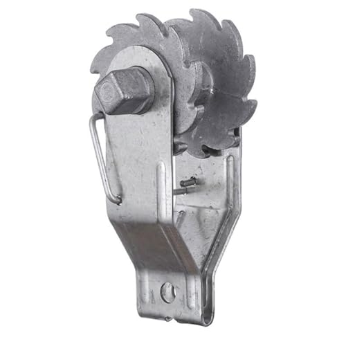 Elektrozaunsieb, Drahtratschenspanner, mit Clip, Langlebiges Inline Ratschensieb für Den Bauernhof, Drahtsieb, 12cm von Generic