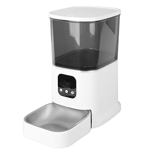 Entdecken Sie den Spender für Haustiere, Automatische Haustierfeeder 2 (EU-Stecker) von Generic