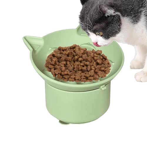 Erhöhte und geneigte Futternäpfe für Haustiere – Silikon Futternapf mit verstellbarem | Anti-Erbrechen, hitzebeständig, in Fischform für Trocken- und Nassfutter Erhöhte und geneigte Futternäpfe für Haustiere – Silikon Futternapf mit verstellbarem | Anti-Erbrechen, hitzebeständig, in Fischform für Trocken- und Nassfutter von Generic