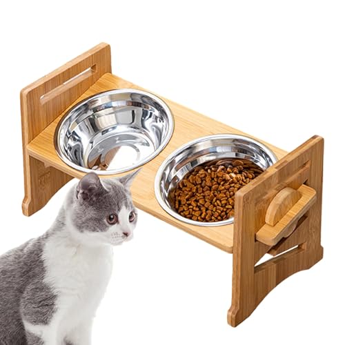 Erhöhter Hundenapf, rutschfest, verstellbar, hoher Hundenapfständer – Katzenfütterungs- und Bewässerungszubehör zum Fressen von Wasser, Zuhause, Hof, Outdoor, Auto, Reisen, Katzenfütterung Erhöhter Hundenapf, rutschfest, verstellbar, hoher Hundenapfständer – Katzenfütterungs- und Bewässerungszubehör zum Fressen von Wasser, Zuhause, Hof, Outdoor, Auto, Reisen, Katzenfütterung von Generic