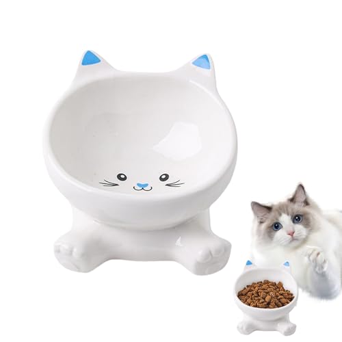 Erhöhter Katzennapf, 239 x 10 cm, wiederverwendbarer Futter- und Wassernapf für Haustiere, Keramik-Futterstation und Bewässerung, Tierohren, Futterbehälter, Futterbehälter für kleine, mittelgroße und Erhöhter Katzennapf, 239 x 10 cm, wiederverwendbarer Futter- und Wassernapf für Haustiere, Keramik-Futterstation und Bewässerung, Tierohren, Futterbehälter, Futterbehälter für kleine, mittelgroße und von Generic