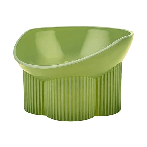 Erhöhter Katzennapf, Kippschutz, erhöht, geneigt, um 15 Grad geneigt, Haustier-Futternapf, Nackenschutz, ergonomisches Design, Haustiernahrung, Futternapf für Kätzchen, Zuhause von Generic