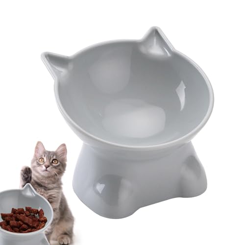 Erhöhter Katzennapf – Anti-Erbrechen, um 15 Grad neigbar. Erhöhter Katzennapf – 5,31 Zoll Flacher Katzennapf, erhöhter Kätzchennapf, Tierfutter- und Wasserstation für kleine Katzen im Innenbereich Erhöhter Katzennapf – Anti-Erbrechen, um 15 Grad neigbar. Erhöhter Katzennapf – 5,31 Zoll Flacher Katzennapf, erhöhter Kätzchennapf, Tierfutter- und Wasserstation für kleine Katzen im Innenbereich von Generic