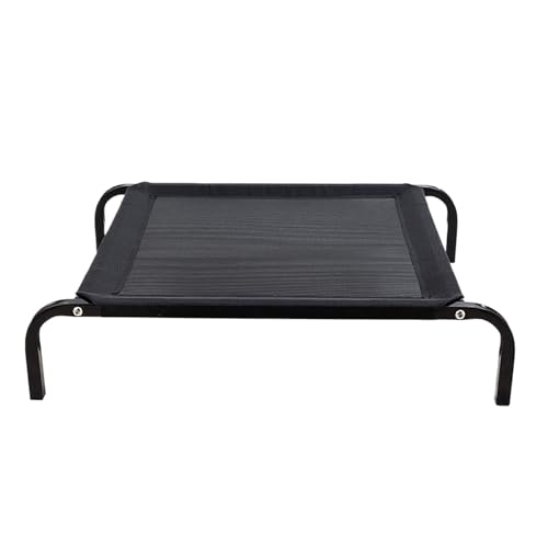 Erhöhtes Hundebett | Transportkäfig für Haustiere, belüftet, für den Innenbereich, aus Netzstoff, für Haustiere, für warmes Wetter, Indoor, Outdoor, Balkon, Camping, Reisen, , Terrasse, Wohnung Erhöhtes Hundebett | Transportkäfig für Haustiere, belüftet, für den Innenbereich, aus Netzstoff, für Haustiere, für warmes Wetter, Indoor, Outdoor, Balkon, Camping, Reisen, , Terrasse, Wohnung von Generic