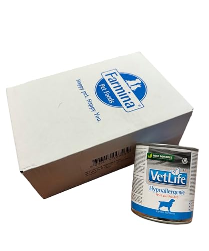 Farmina Dog VetLife Nassfutter Hypoallergenic Fisch & Kartoffel 6 x 300g von FARMINA PET FOODS
