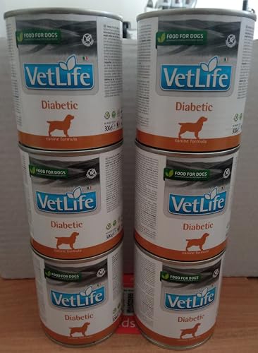 Farmina - Vet Life Nassfutter Hund Diabetc 300 g Set 6 Stück von Generic