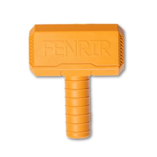 Fenrir Hammer Kauspielzeug (Medium, Orange) von Generic