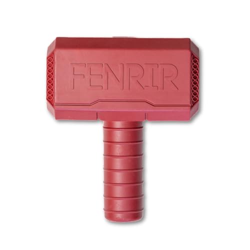 Fenrir Hammer Kauspielzeug (mittelgroß, rot) von Generic