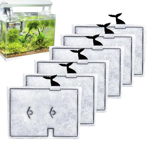 Filterpatrone für Aquarium, Filterpatrone für Aquarium | 6 Stück Aktivkohlefilterkartusche, effektive Filtration Aktivkohlefilterpatronen für Aquarien Filterpatrone für Aquarium, Filterpatrone für Aquarium | 6 Stück Aktivkohlefilterkartusche, effektive Filtration Aktivkohlefilterpatronen für Aquarien von Generic