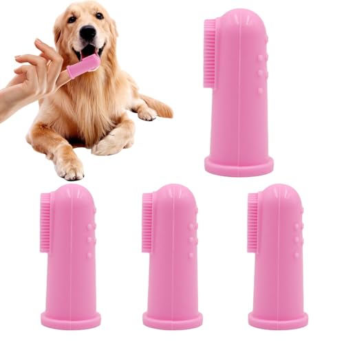 Fingerzahnbürste für Hunde, Zahnreinigungsbürste für Hunde - Silikon-Fingerzahnbürste für Haustiere,Tragbare weiche Hundezahnbürste, Katzenzahnbürste, Wiederverwendbare Fingerzahnbü te Fingerzahnbürste für Hunde, Zahnreinigungsbürste für Hunde - Silikon-Fingerzahnbürste für Haustiere,Tragbare weiche Hundezahnbürste, Katzenzahnbürste, Wiederverwendbare Fingerzahnbü te von Generic
