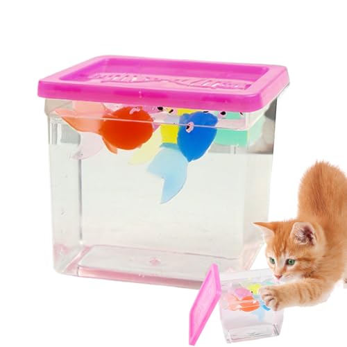 Fisch Figure Play Set, Fake Small Fish Figuren Toys, Simulation Kleine Fischtank Dekoration Katze Angeln Spielzeug, Meerestiere Figuren Modell Party Bevorzugungen Für Kinder, Babys Und Kätzchen Fisch Figure Play Set, Fake Small Fish Figuren Toys, Simulation Kleine Fischtank Dekoration Katze Angeln Spielzeug, Meerestiere Figuren Modell Party Bevorzugungen Für Kinder, Babys Und Kätzchen von Generic