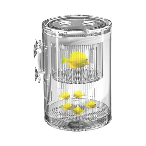 Fisch-Reproduktionsbox für Aquarienfische, Trennwand für Babys, verbesserte zylindrische Reproduktion des Überlebens, Inkubator Fisch-Reproduktionsbox für Aquarienfische, Trennwand für Babys, verbesserte zylindrische Reproduktion des Überlebens, Inkubator von Generic