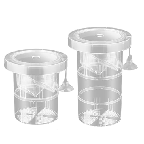 Fischzüchterbox für Aquarium, Züchterbox für Fischtank - Schwimmende Aquarium -Züchterbox | Wiederverwendbares Mesh-Sided-Einstellungsbeschaffungsfall für Salzwasseraquatik-Laichen Fischzüchterbox für Aquarium, Züchterbox für Fischtank - Schwimmende Aquarium -Züchterbox | Wiederverwendbares Mesh-Sided-Einstellungsbeschaffungsfall für Salzwasseraquatik-Laichen von Generic
