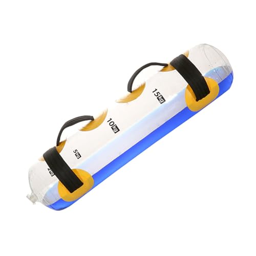 Fitness -Wasserbeutel - Aqua -Beutel, einstellbares Wasser -Krafttrainingsausrüstung | Kernstärke -Training, Ausgleich Bewegung, Squat Power Bag für Indoor -Fitnessstudio, Fitness im Freien, von Generic