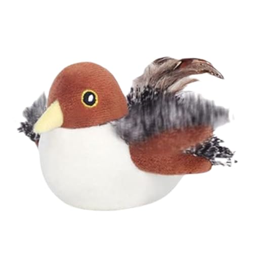 Flapping Sperle Spielzeug wiederaufladbare simulierte zwitschernde Vogelkatze Spielzeug Vogel -Chirping -Katzenspielzeug für Innenkatzen Flapping Sperle Spielzeug wiederaufladbare simulierte zwitschernde Vogelkatze Spielzeug Vogel -Chirping -Katzenspielzeug für Innenkatzen von Generic