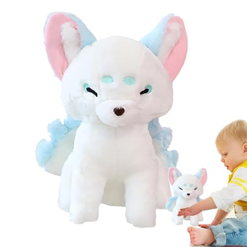 Fuchs Plüschtier | Neunschwänziger Fuchs Kuscheltiere Fuchs Plüschtiere Puppe | Weiche und Cartoon-Tierpuppen-Spielzeuggeschenke, bequemes Kuscheln für Weihnachten, Valentinstag, Ostern Fuchs Plüschtier | Neunschwänziger Fuchs Kuscheltiere Fuchs Plüschtiere Puppe | Weiche und Cartoon-Tierpuppen-Spielzeuggeschenke, bequemes Kuscheln für Weihnachten, Valentinstag, Ostern von Generic