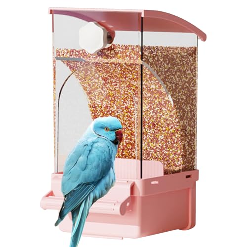 Futter für Papageien, Sittichnapf | Futternapf für Vögel Auto | Zerstörung, Haustierzubehör für Cockatiel Parrot Cockatoo Canary Parkeet Conure von Generic
