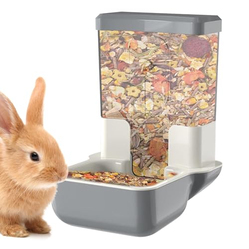 Futterautomat - Automatische Futter- Und Wasserspender Für Haustiere - Stabiles Design & Großes Fassungsvermögen Für Frettchen, Tauben Und Chinchillas von Generic