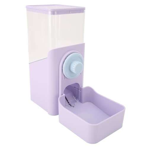 Futterautomat für Haustiere, Scale Pet Auto Gravity Feeder Seal Valve für das Tägliche Leben für Katzen (Purple) von Generic