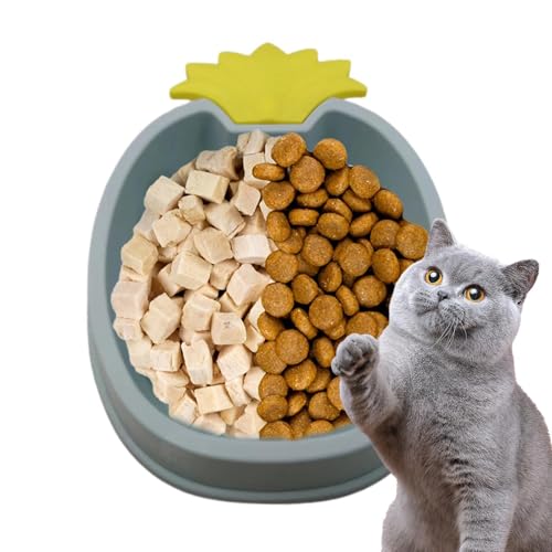 Futternapf für langsames Fressen, Puzzle-Napf für Hunde,Pineapple Design Kitty Slow Feeder Katzennapf - Lustiger Rutschfester Hunde-Puzzle-Futterspender für Nass- oder Trockenfutter Futternapf für langsames Fressen, Puzzle-Napf für Hunde,Pineapple Design Kitty Slow Feeder Katzennapf - Lustiger Rutschfester Hunde-Puzzle-Futterspender für Nass- oder Trockenfutter von Generic