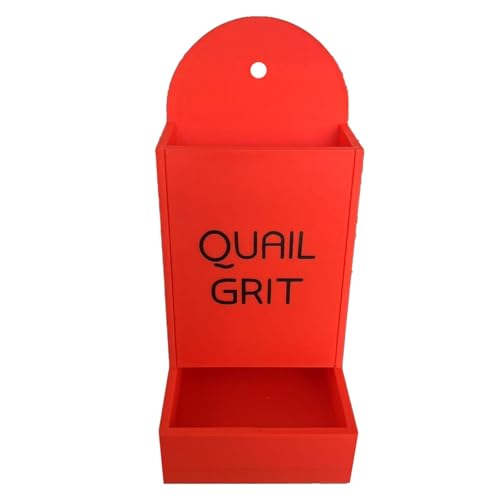 Futterspender, 3D-Druck, Heimdekoration aus langlebigem Kunststoff (ROT) Cjw706 (C, 17.6x9x8.1CM) von Generic
