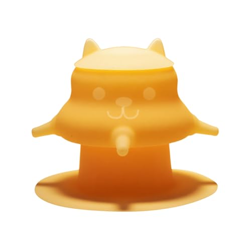 Futterstation für Welpen - Puppy Feeder,Bionische Schnullern aus Silikon für Welpen, für Kätzchen, Welpen, zum Stillen,Milchschale,Aufzuchthilfe,Katzenmilch (A) von Generic