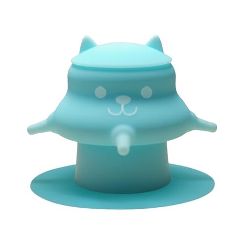 Futterstation für Welpen - Puppy Feeder,Bionische Schnullern aus Silikon für Welpen, für Kätzchen, Welpen, zum Stillen,Milchschale,Aufzuchthilfe,Katzenmilch (C) von Generic