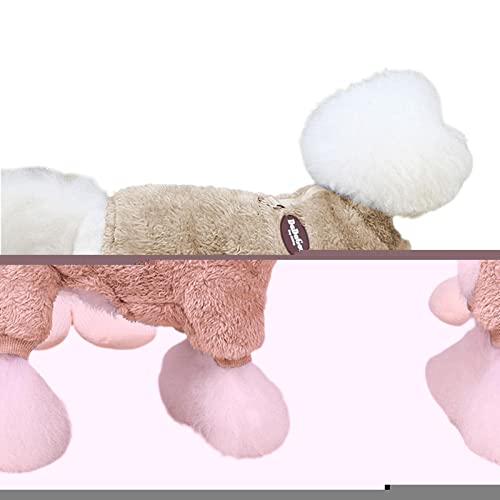 Fuzzy Hunde-Schlafanzug aus Samt – weicher Fleece-Hunde-Pyjama aus Samt – Hunde-Winterkleidung für kleine Hunde, Jungen, Haustier-Overall, Katzenbekleidung zum Spazierengehen, Wandern, Reisen, Fuzzy Hunde-Schlafanzug aus Samt – weicher Fleece-Hunde-Pyjama aus Samt – Hunde-Winterkleidung für kleine Hunde, Jungen, Haustier-Overall, Katzenbekleidung zum Spazierengehen, Wandern, Reisen, von generic