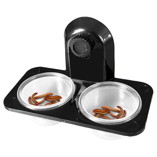 Gecko Feeding Ledge - 11,5 cm Gecko Feeder Ledge | Saugnapfbecher Reptilienfutter Und Wasserschale | -Purple-Fütterungsgericht Für Geckos, Eidechsen, Schildkröten Und Kleine Reptilien Gecko Feeding Ledge - 11,5 cm Gecko Feeder Ledge | Saugnapfbecher Reptilienfutter Und Wasserschale | -Purple-Fütterungsgericht Für Geckos, Eidechsen, Schildkröten Und Kleine Reptilien von Generic