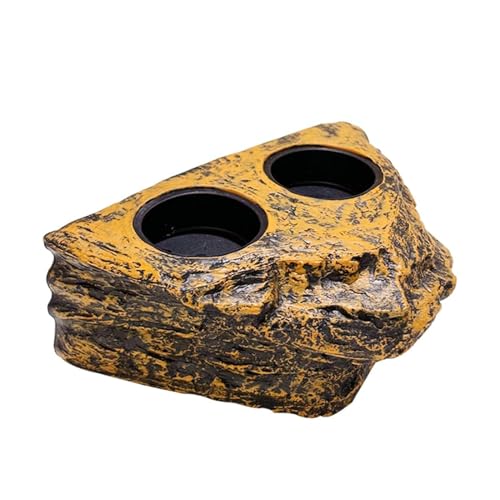 Gecko-Futternapf – Reptilien-Magnet-Futterstation, kreativer Futter-Wasser-Futternapf | Futternapf von Feeding Ledge mit 2 Tassen, Futternapf für Wasserfutter für Eidechsen, Chamäleons, Schildkröten, Gecko-Futternapf – Reptilien-Magnet-Futterstation, kreativer Futter-Wasser-Futternapf | Futternapf von Feeding Ledge mit 2 Tassen, Futternapf für Wasserfutter für Eidechsen, Chamäleons, Schildkröten, von Generic