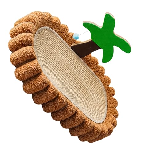 Generic Bett für Kratzer von Kratzern, Interessantes Katzenkratzbett Multifunktional Abriebabrieb Kokosnussdekoration für Balkon für Schlafzimmer von Generic
