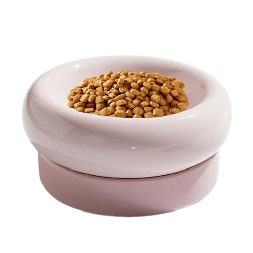 Generic Cat Food Stand - Cute Cat Bowls, Cat Water Bowl, Double Bowl Detachable Feeding Dish | Pet Accessories Kitten Food Container for Feeding Watering von Generic