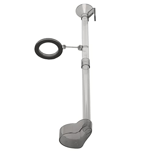 Generic Fischfütterungsröhre, Garnelen -Fütterungsschale Fischfutter Aquarium Clear Shrimp Feeding Fütterungsversorgungen Acryl -Garnelen Fütterungsröhrchen und Schale für Tropische Fische von Generic