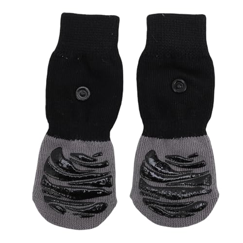 Generic Hundeschuhe, 4 PCs Hundeblöcken, um zu Verhindern, DASS Licking Pfoten, Hundestiefelschutz mit Festem Riemen, Regensicheres Waschbarer Hundezubehör für Hunde Katzen (XL) von Generic