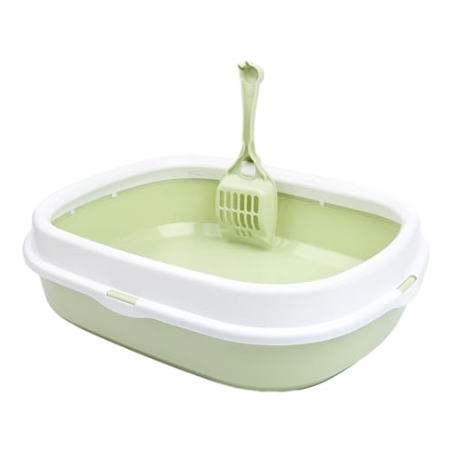 Generic Katzentoilette, Hochseitig, Langlebig, für Alle Arten von Katzenstreu, Spritzwassergeschützt, Oben Offene Haustiertoilette, Kätzchen Töpfchen, Fruchtgrün Generic Katzentoilette, Hochseitig, Langlebig, für Alle Arten von Katzenstreu, Spritzwassergeschützt, Oben Offene Haustiertoilette, Kätzchen Töpfchen, Fruchtgrün von Generic