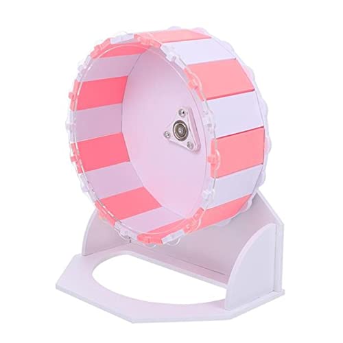 Generic Laufscheibe 18cm Hamster Laufrad Silent für Käfigzubehör , Rosa von Generic