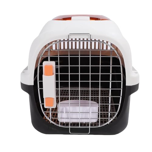 Generic Plastik -Haustier Zwinger, Haustier Transportbox Hundeträgerlüftung für Kleines (Purple) von Generic