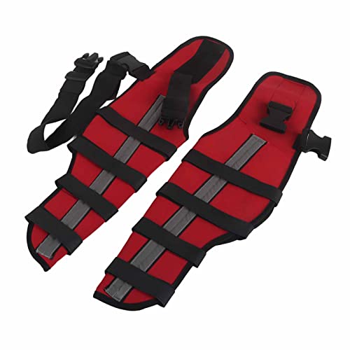 Generic Reflektierende Hunde Beinbeine Elastische Schockdes Knieschalter für Haustiere - Neoprenmaterial (L) von Generic
