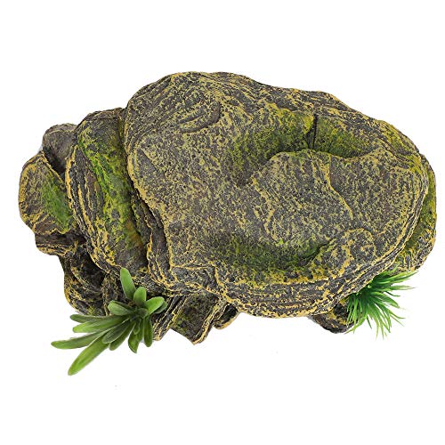 Generic Reptile Versteckt Höhlen Sicheres Harz Lebhafte Schutzheime für Aquariumfischtank, die für Reptilienliebhaber Geeignet Sind von Generic