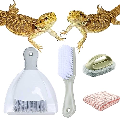 Generic Reptilien-Tank-Reinigungsset, Bartagamen- und Eidechsenzubehör, kompaktes Glas-Terrarium-Reinigungsset Generic Reptilien-Tank-Reinigungsset, Bartagamen- und Eidechsenzubehör, kompaktes Glas-Terrarium-Reinigungsset von Generic