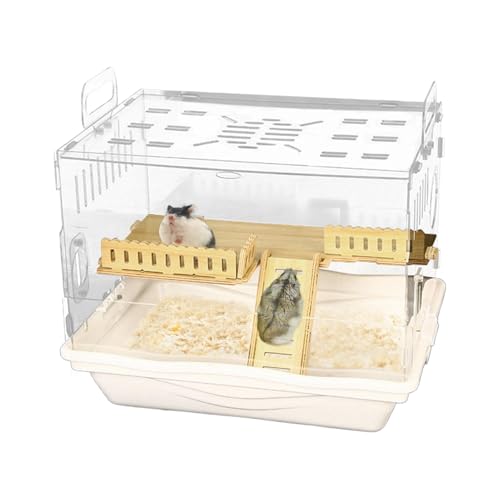 Generisches transparentes Tierbeobachtungskäfig für kleine Tiere - großer Hamsterlebensraum, großer Hamsterkäfig | GERBILLES -Unterkünfte, Zubehör zu Hause Generisches transparentes Tierbeobachtungskäfig für kleine Tiere - großer Hamsterlebensraum, großer Hamsterkäfig | GERBILLES -Unterkünfte, Zubehör zu Hause von Generic