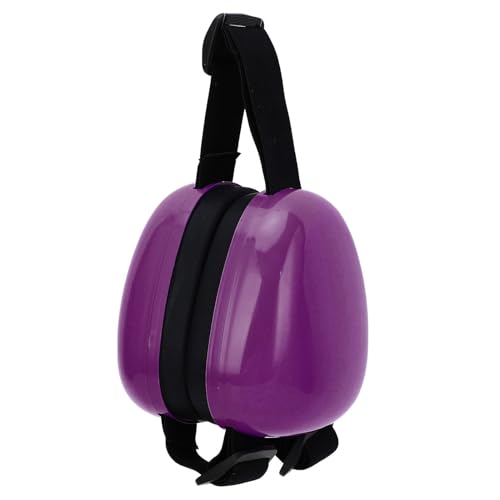 Geräuschunterdrückender Ohrenschützer für Hunde, Bequemer, Verstellbarer, Leichter Gehörschutz-Kopfhörer, Hergestellt aus Hochdichtem Schallschutzschaum, mit ABS-Material, (Purple) von Generic