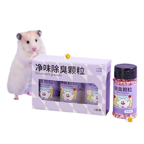 Gerbil -Bettwäsche - Hamster -Deodorisierung von Granulat, 3 Stücke staubdichtes Bettwäsche, Haustier -Geruchskontrollstreu, für Innenlebensräume Nistkäfig Hamster Renbil Bunny Guinea Chinchilla Gerbil -Bettwäsche - Hamster -Deodorisierung von Granulat, 3 Stücke staubdichtes Bettwäsche, Haustier -Geruchskontrollstreu, für Innenlebensräume Nistkäfig Hamster Renbil Bunny Guinea Chinchilla von Generic