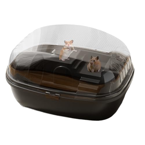 Gerbil-Käfig-Multi-Level-Lebensraum für Rennmäuse und Nagetiere | Gerbil-Haus mit Accessoires, geräumiges Gerbilariumgehäuse, Haustiernagetierhaus, Hamsterlebensraum, Easy-kutig Haustierbesitzer könne von Generic