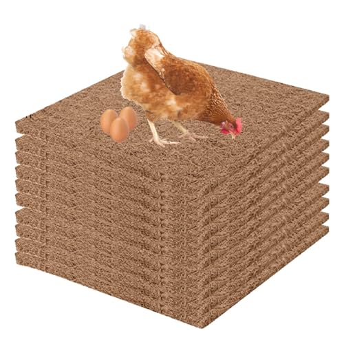 Gestrickte Nestkissen | Huhn Nest Bettwäsche Waschbar Hatchery Laying Hen Nesting Pads | Huhn Coop Bottom Poultry Zucht Matte, Huhn Pads Rest Materialien Detper von Generic